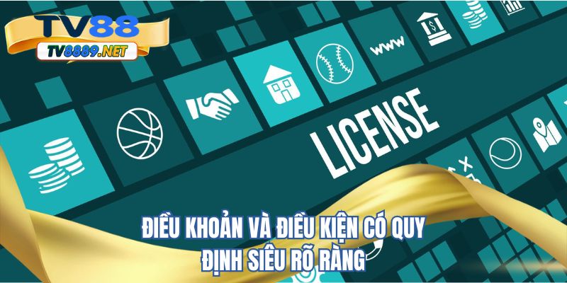 Điều khoản và điều kiện có quy định siêu rõ ràng